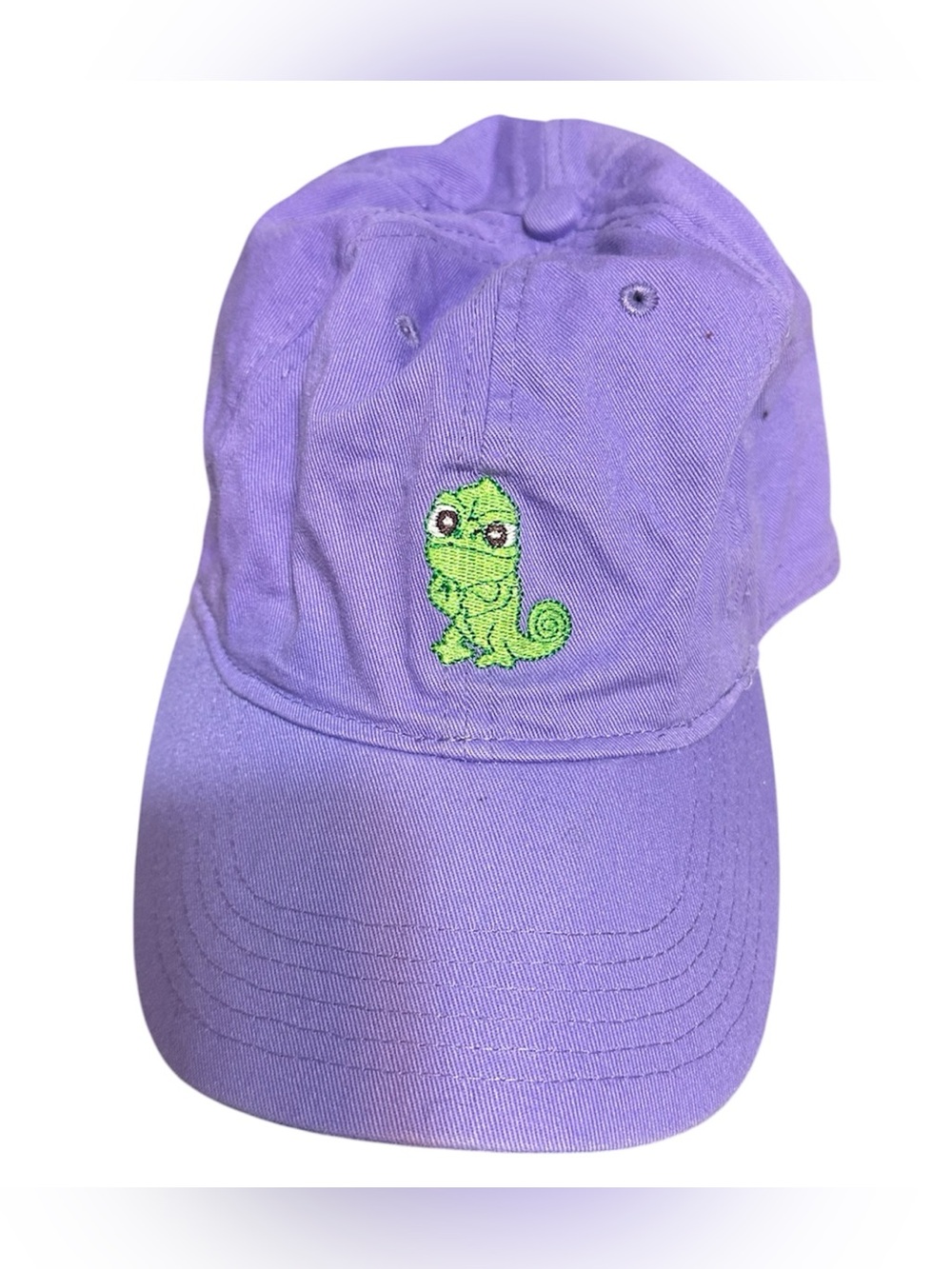 Disney Parks Pascal Tangled Purple Slideback Adult Hat